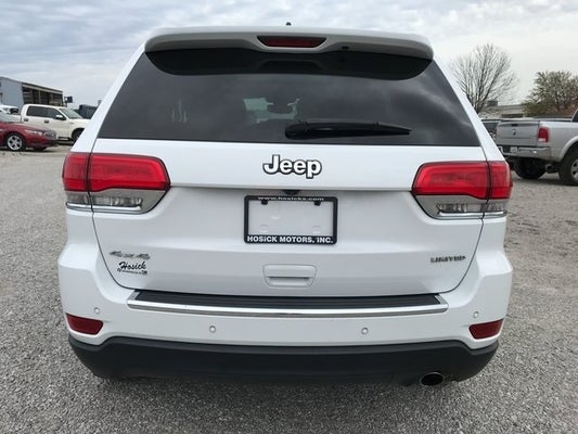 2018 Jeep Grand Cherokee Limited 4x4 in Vandalia, IL - Hosick Motors Inc